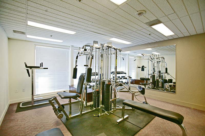 workout area