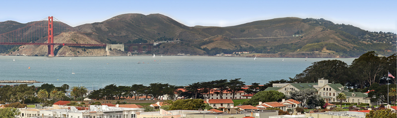 Golden Gate view